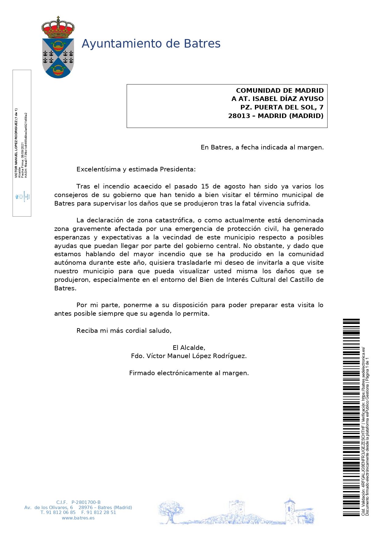 20210908 Comunicacin Carta Carta Presidenta Comunidad de Madrid page 0001