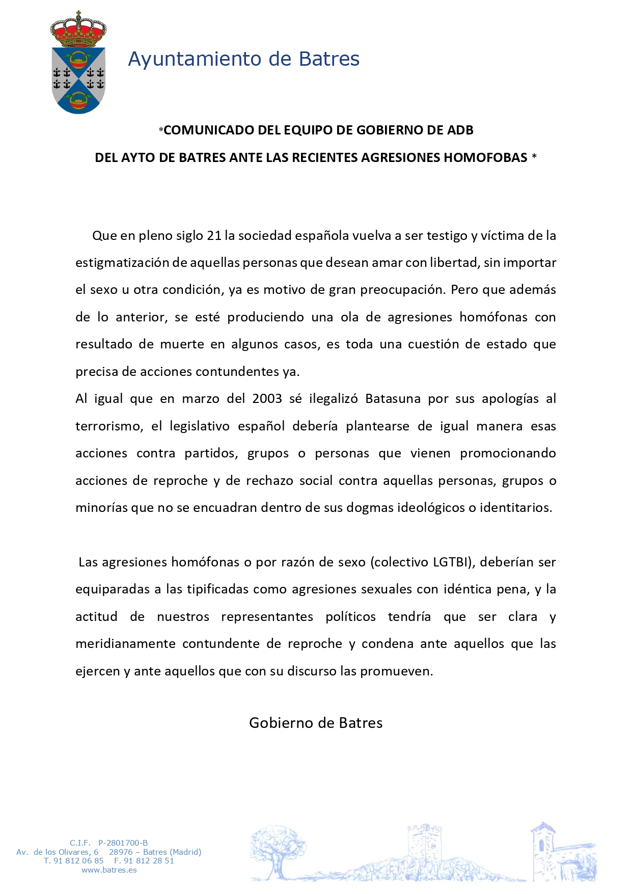 COMUNICADO DEL GOBIERNO DE ADB DEL AYTO DE BATRES page 0001