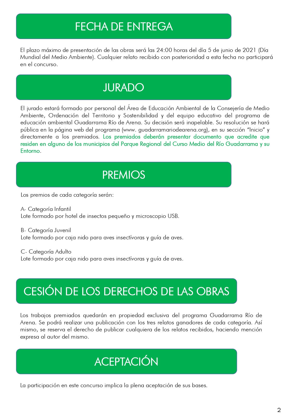 BASES DEL IICONCURSO DE RELATOS CORTOS RIO DE LETRAS page 0002