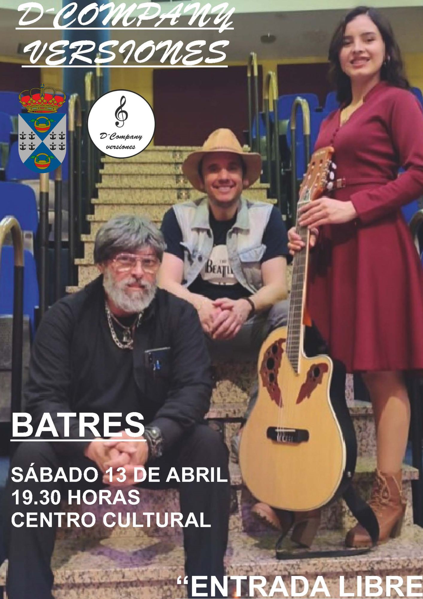 CARTEL CONCIERTO DCOMPANY
