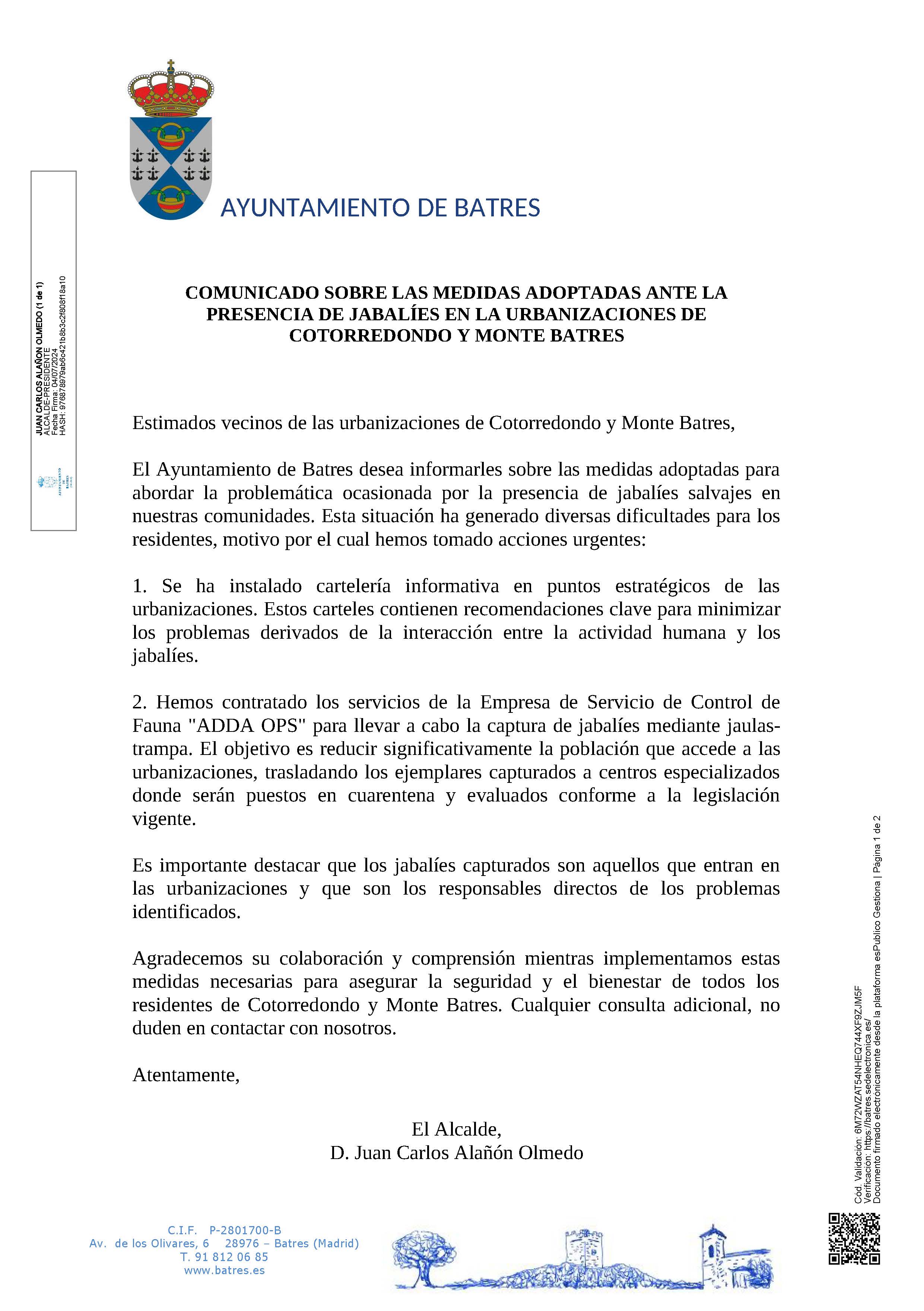 Comunicado actuaciones jabalies 1 Pagina 1