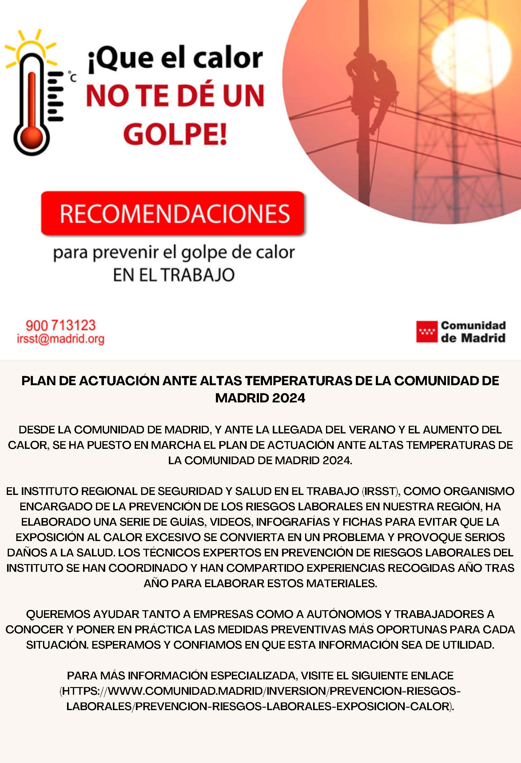 GOLPE DE CALOR 2024 2