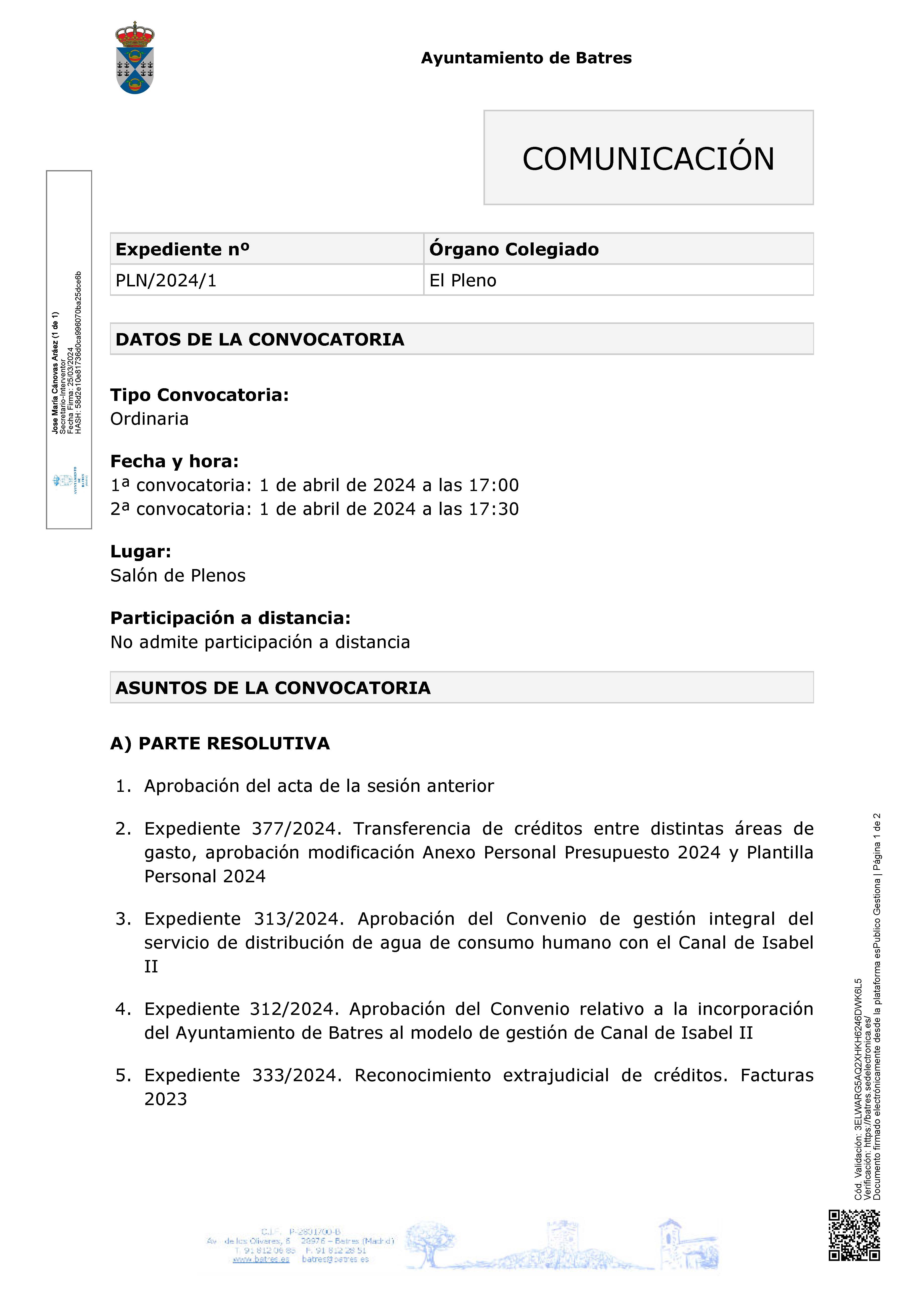 Convocatoria Ordinaria 1 04 2024 Pagina 1