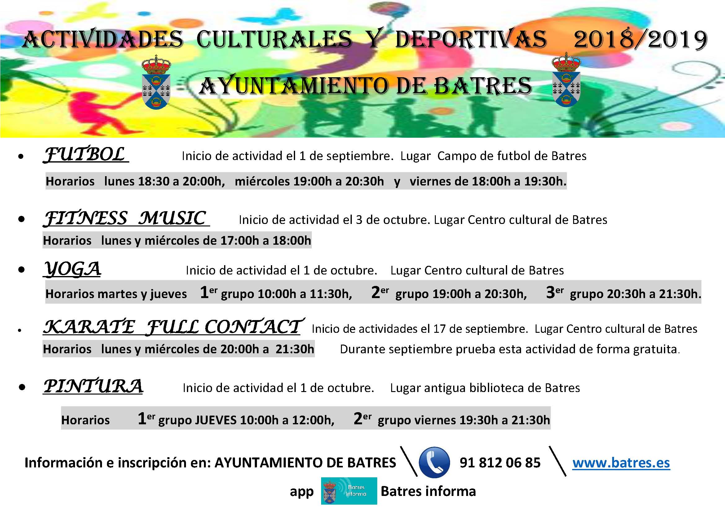 CARTEL actividades IMAGEN